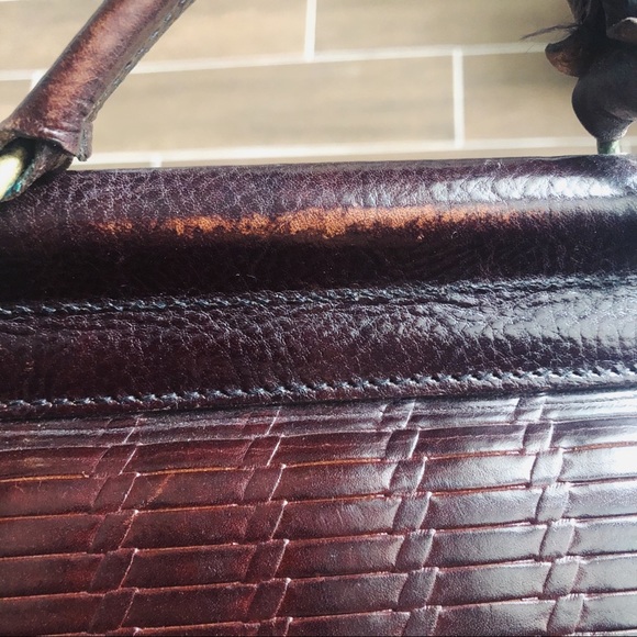 SOLD | Vintage Jack Georges Leather Messenger Bag - Picture 7 of 9